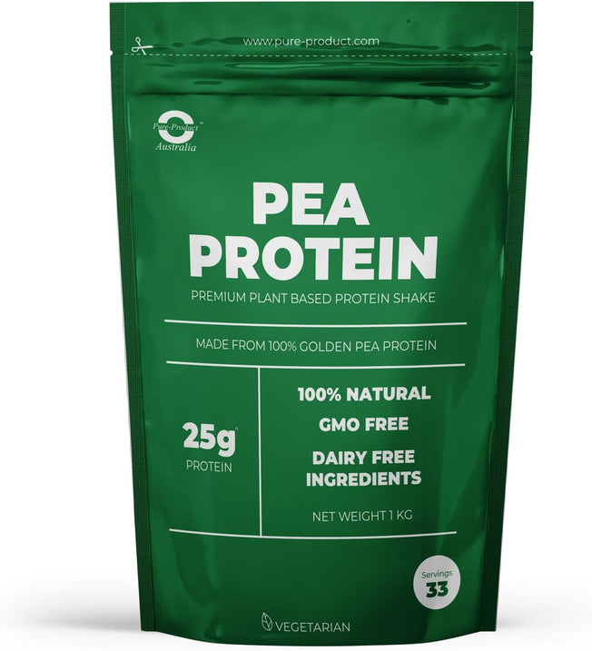 Pea Protein Isolate Powder (Vanilla) (1KG)