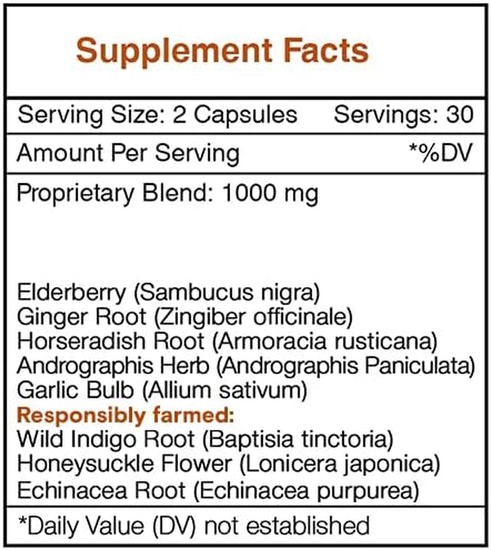 - Urgent Immune Boost, Immune Boost Formula, Herbal Supplement Blend (60 Capsules)