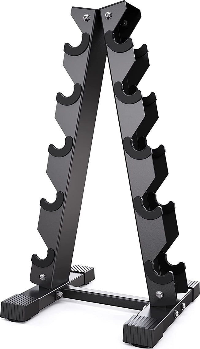 A-Frame Dumbbell Rack Stand Only, Weight Rack for Dumbbells(570/800 Pounds Weight Capacity, 2021 Version)