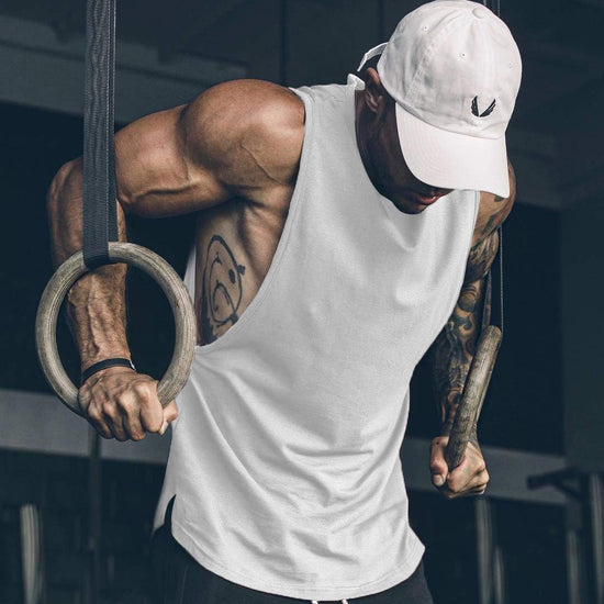 Men'S Hoodies Gym Workout Short Sleeve T Shirt Bodybuilding Sportswear