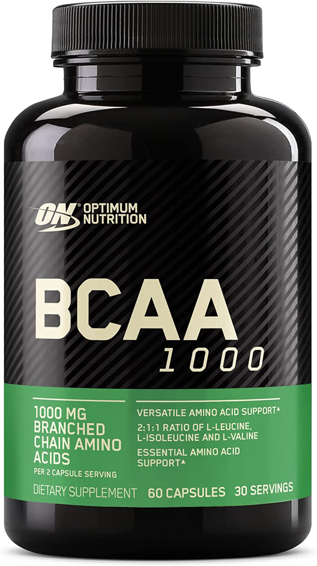 BCAA Capsules, 1G, 200 Count