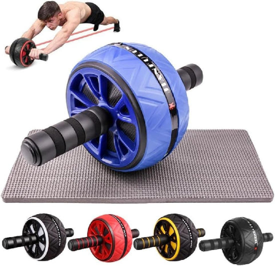 AB Abdominal Roller Wheel Fitness Waist Core Ab Workout Exercise Wheel Gym Home - Ab Roller Wheel Equipment