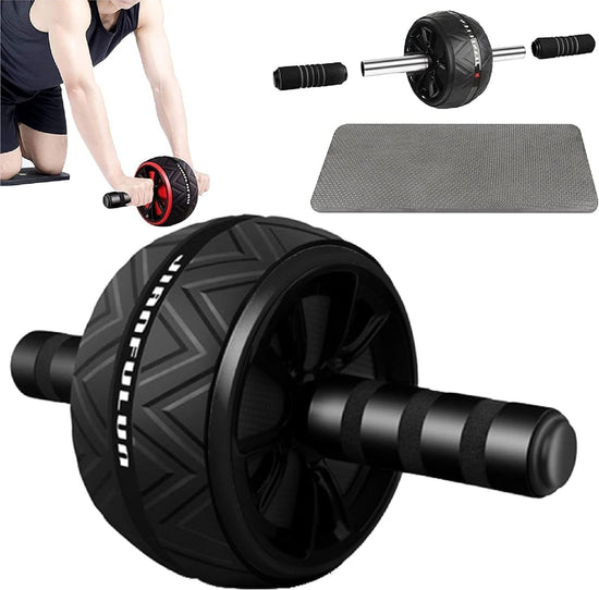 AB Abdominal Roller Wheel Fitness Waist Core Ab Workout Exercise Wheel Gym Home - Ab Roller Wheel Equipment