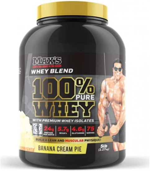 100% Whey Protein Powder, Banana Cream Pie, 2.27Kg