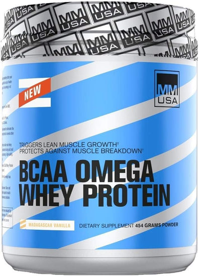 BCAA Omega Whey Protein, Vanilla, 500 Gram