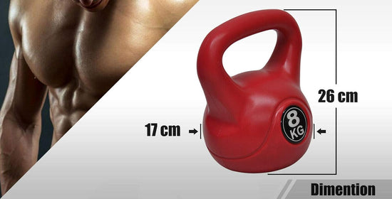 28Kg Kettlebell Weight Set - Home Gym Training Kettle Bell - 8 Sets to Choose- Training Fitness Equipment Sports Equipment