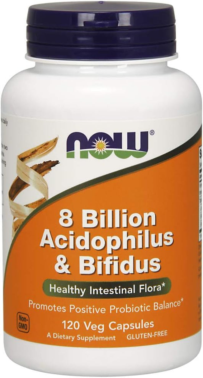 8 Billion Acidophilus & Bifidus,120 Veg Capsules