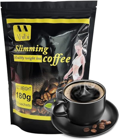 Abibi Natural & Healthy Weight Loss Coffee/ Slimming Coffee- 10Gram X18 Sachets in a Pack (50)