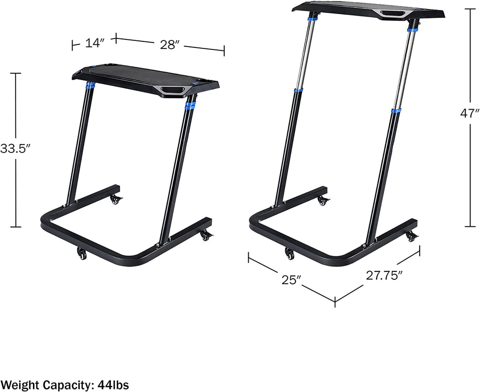 Adjustable Bike Trainer Fitness Desk Portable Workstation Standing Desk