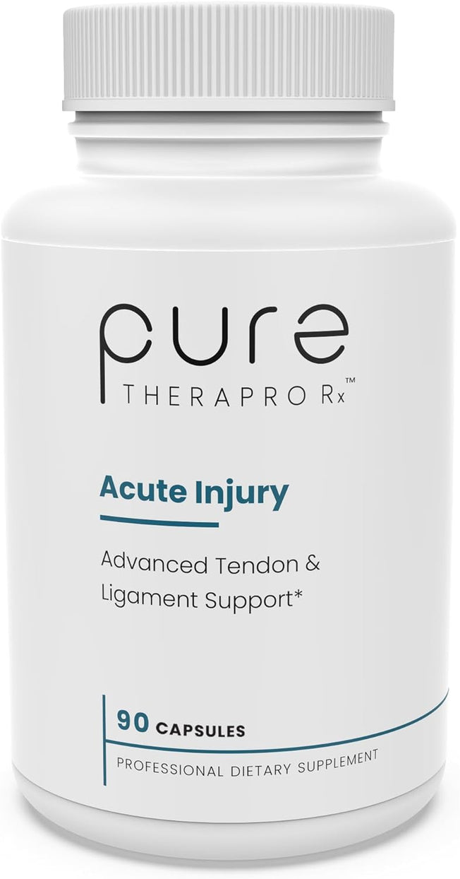 Acute Injury -"Delayed Release" Caps | Tendon & Ligament Support | Convenient Once a Day Clinical Dose | Boosts Tendon Health, Movement & Physical Function | Pharm (90 Capsules)