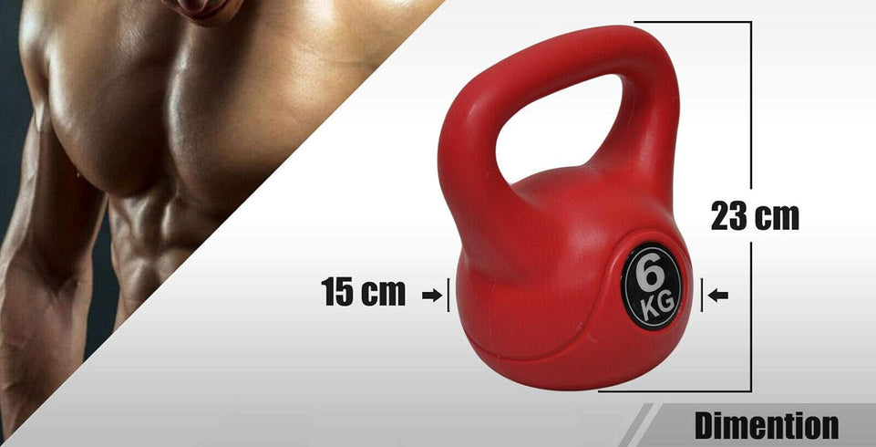 28Kg Kettlebell Weight Set - Home Gym Training Kettle Bell - 8 Sets to Choose- Training Fitness Equipment Sports Equipment