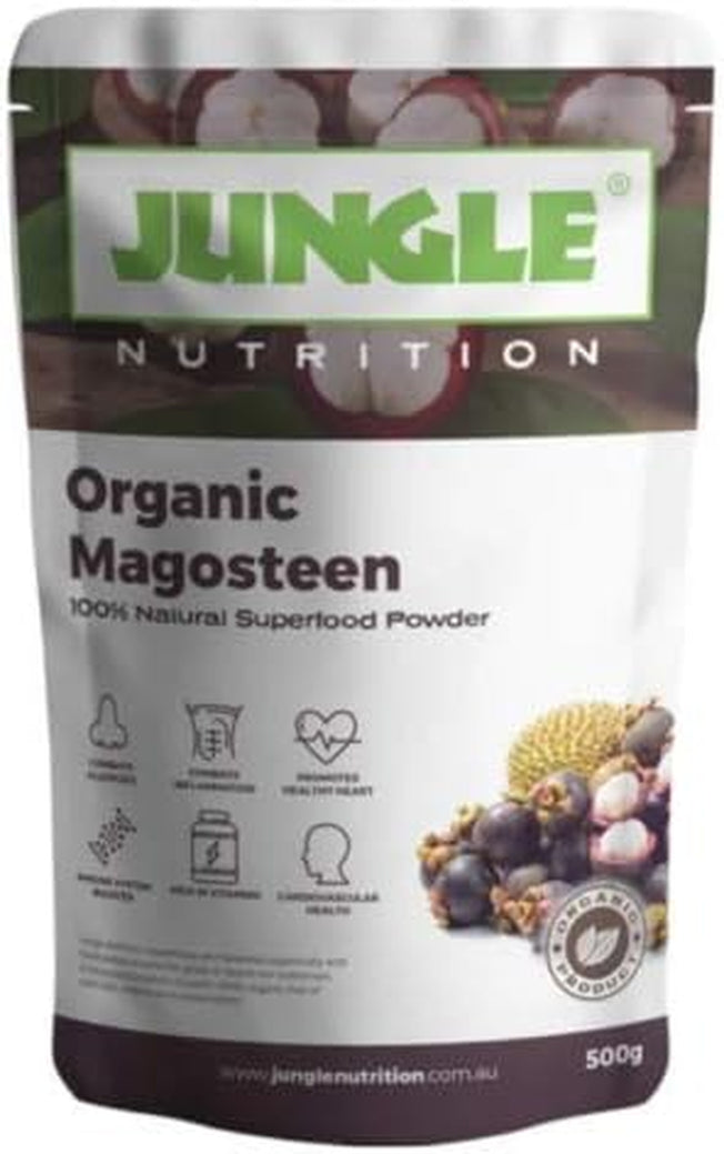 100% Organic Mangosteen Powder High Fiber Orac Health Superfood 250G - Powerful Antioxidants Supplement - Immune Support - 30 Day Supply - anti Inflammatory - anti Bacteria - Weight Loss Organic Supplement - Weight Loss Supplement for Man & Woman