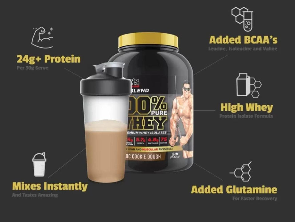 100% Whey Protein Powder, Banana Cream Pie, 2.27Kg