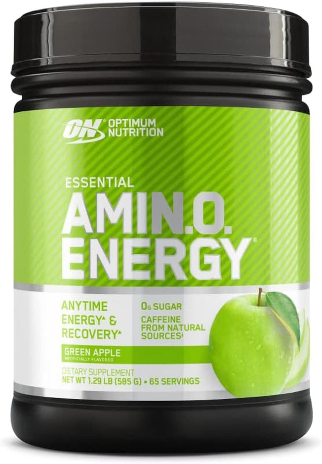 Amino Energy Powder, Green Apple, 585G, 65 Servings