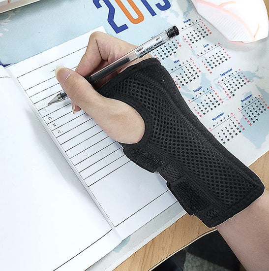 Wrist Brace Carpal Tunnel Right Left Hand for Men Women, Night Wrist Sleep Supports Splints Arm Stabilizer with Compression Sleeve Adjustable Straps,For Tendonitis Arthritis Pain Relief