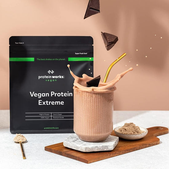 Vegan Extreme Protein Powder | 100% Plant-Based | Added Vitamins & Minerals | Low Fat Shake | | Vanilla Crème | 1 Kg