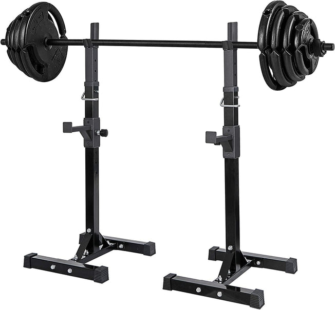 Adjustable Squat Rack Stand Barbell Racks Bench Press Racks Home Gym Portable Dumbbell Racks Multi-Function Weight Lifting