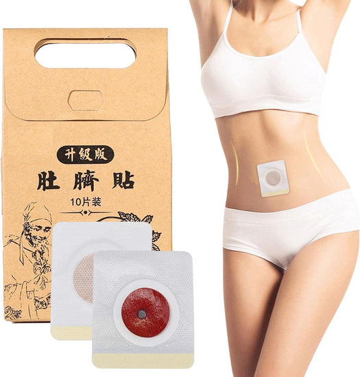 5 Pieces Belly Slimming Patch - Old Chinese Medicine Belly Slimming Plasters - 10 Pieces / Box Slim Patch Promotes Metabolism and Fat Loss