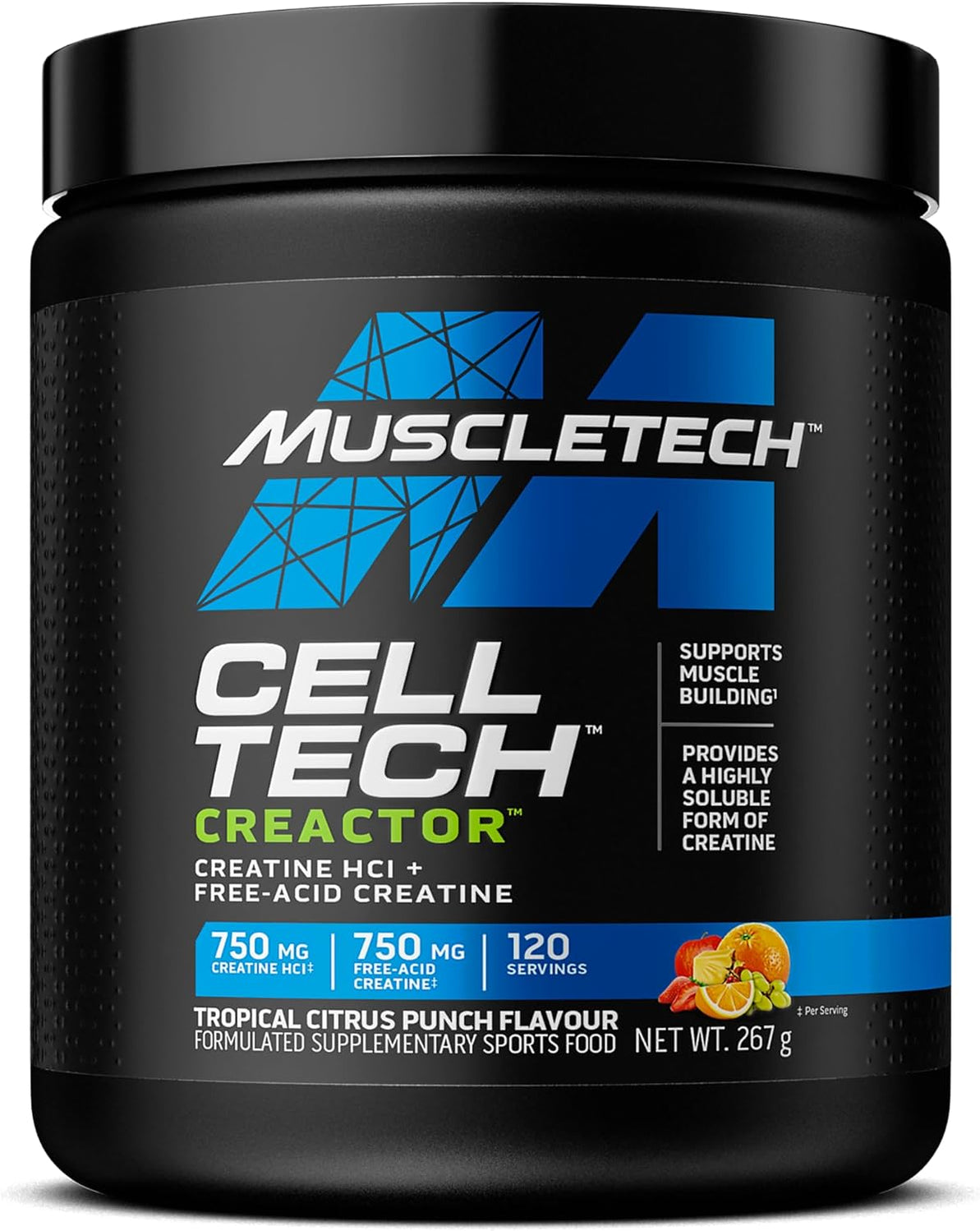 Citrus Punch Flavour Cell Tech Creactor Powder 235 G — Health Australia