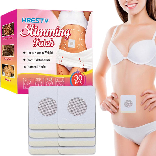 Belly Slimming Patch, Box Herbal Plants Medicine Weight Loss Patches, Box Herbal Plants Medicine Slim Patches, Natural Herbal Abdomen Waist Path for Men and Women Weight