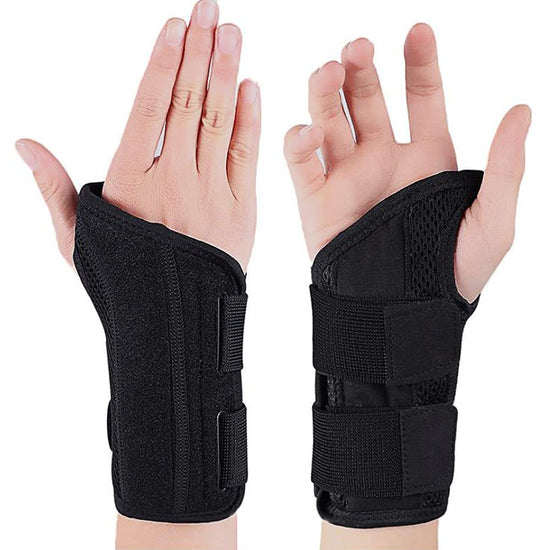 Wrist Brace Carpal Tunnel Right Left Hand for Men Women, Night Wrist Sleep Supports Splints Arm Stabilizer with Compression Sleeve Adjustable Straps,For Tendonitis Arthritis Pain Relief