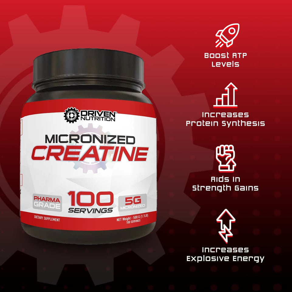 -Micronized Creatine (500Gm)