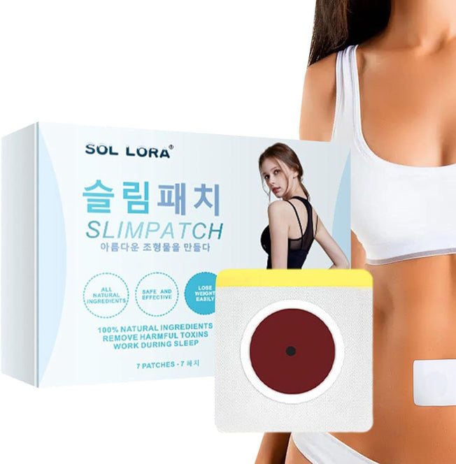 Belly Slimming Patch - 7 Sheets Breathable Weight Loss Stickers, Natural Slimming Patch - Magnet Slimming Stickers for Men and Women