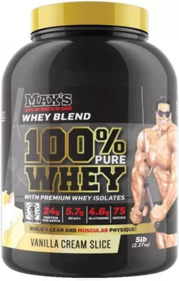 100% Whey Protein Powder, Banana Cream Pie, 2.27Kg