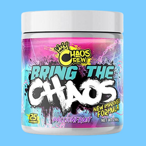 Bring the Chaos Pre-Workout 25 Serves (Blue Raspberry)