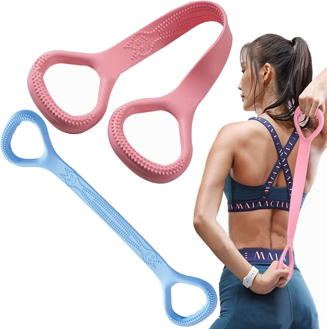 2Pack Fitness Resistance Band,Exercise Equipment for Physical Therapy,Yoga,Pilates,Stretching, Stretch Chest Fitness Tools