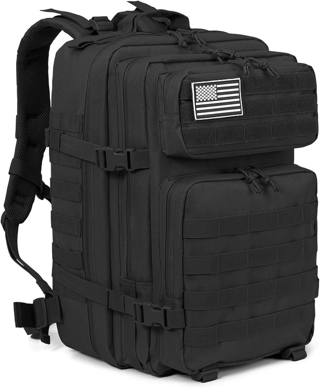 45L Military Tactical Backpacks Molle Army Assault Pack 3 Day Bug Out Survival Bag Hiking Treeking Rucksack