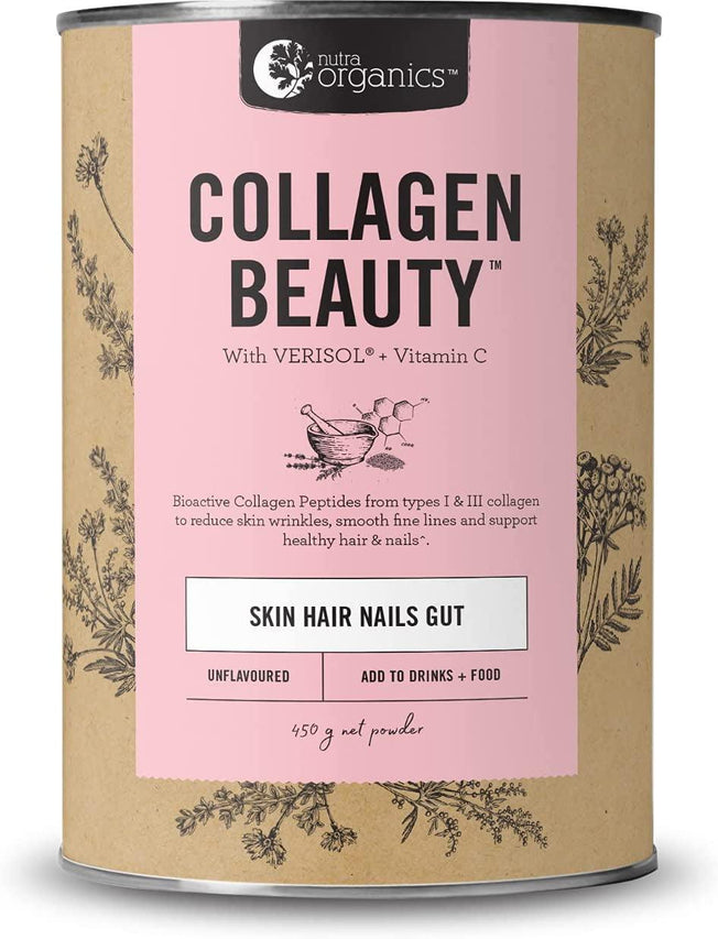 Collagen Beauty with Verisol + C, Skin Hair Gut Health (Unflavoured 19 Serves)