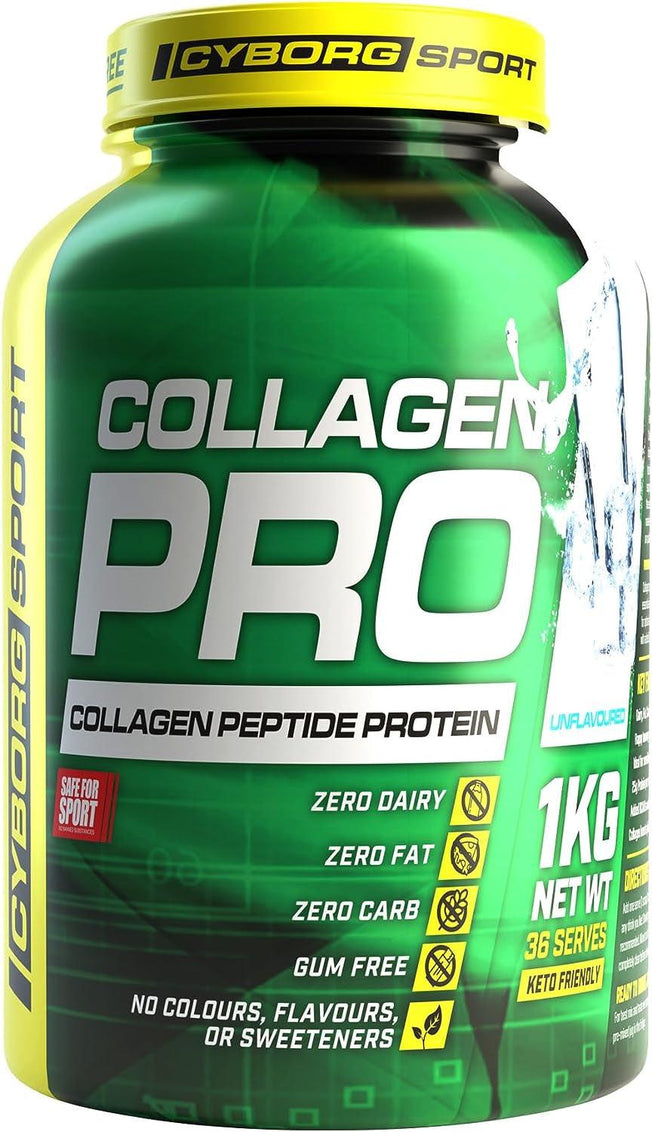 - Collagen Pro Aussie Raspberry 1Kg: Collagen Peptide Protein - Zero Dairy - Zero Fat - Zero Carb - Gum Free - All Natural Colours & Flavours - Happy Tummy Guarantee - Safe for Sport