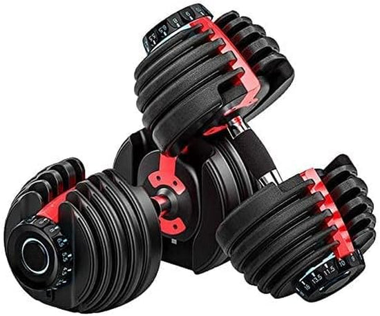 Adjustable Dumbbell Weights - 48KG (1 Pair)