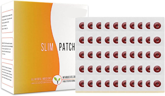 50Pcs Slim Patch, Accelerate Metabolism, Promote Digestion, Protect from Fats, Easy to Use, Comfortable Design, Non Woven Fabric Material, for Sleeping, Losing Weight