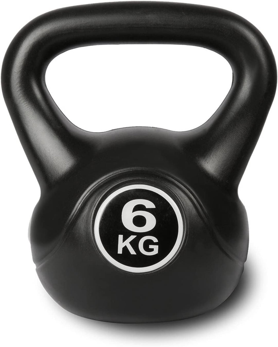 6Kg Kettlebell, Black (KBSTANDARD6)