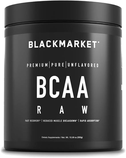 - Raw BCAA, 300 Grams