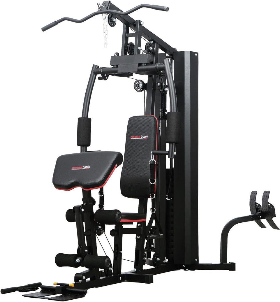 Powertrain JX-89 Multi Station Home Gym 68Kg Weight Cable Machine