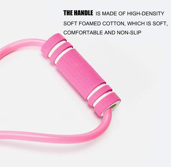 Resistance Band Yoga Rally Strap Body Shaping Pull Rope Silicone Pull Elastic Yoga 8 Word Shape Stretch Chest Fitness Tools