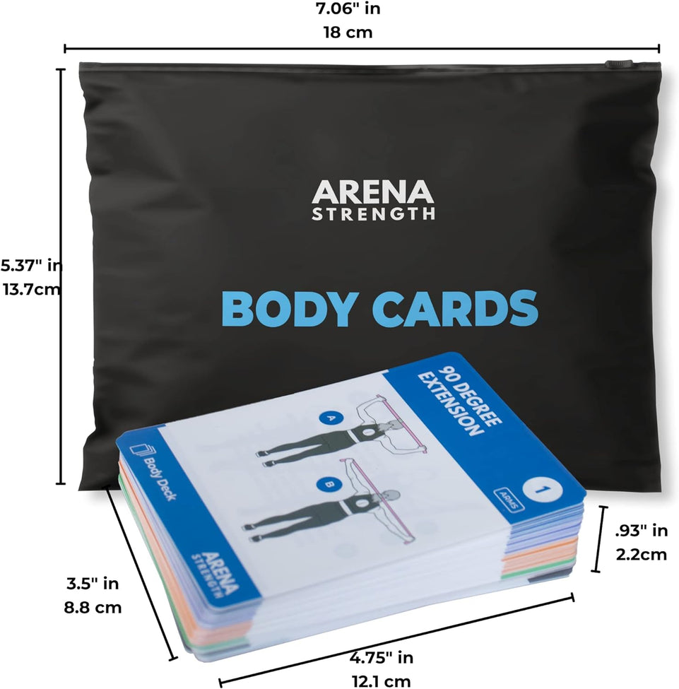 Band Fitness Workout Cards- Instructional Fitness Deck for Resistance Band Workouts, Beginner Guide for Resistance Band Training Exercises at Home. Includes Workout Routines.