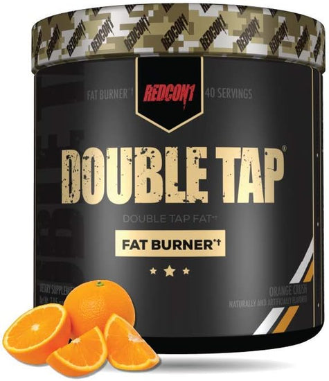 - Double Tap - Fat Burner - Muscle-Preserving Fat Burner, Thermogenic Weight Loss Supplement – Keto Friendly, Appetite Suppressant - for Men and Women - 40 Servings (Orange Crush)