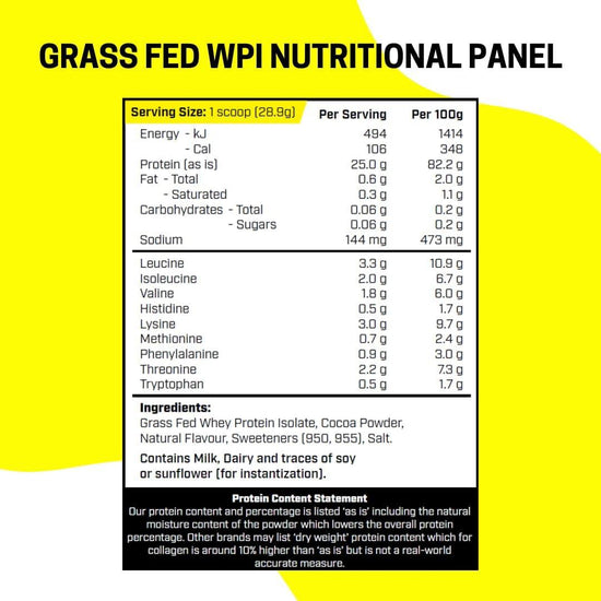 - Grass Fed WPI Vanilla Ice-Cream 2Kg: 100% Whey Protein Isolate - Vegetarian - Gum Free - All Natural Colours & Flavours - King of Proteins - Essential Amino Acids - Keto Friendly