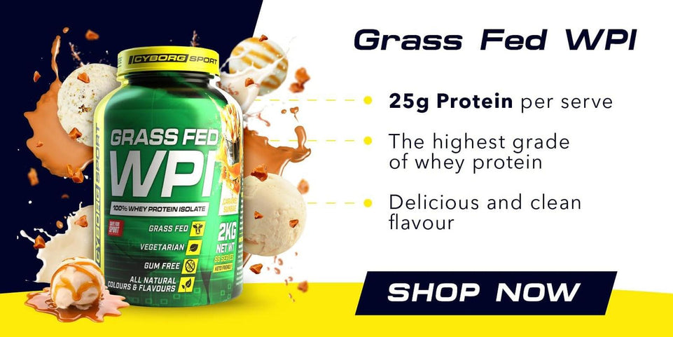 - Grass Fed WPI Vanilla Ice-Cream 2Kg: 100% Whey Protein Isolate - Vegetarian - Gum Free - All Natural Colours & Flavours - King of Proteins - Essential Amino Acids - Keto Friendly