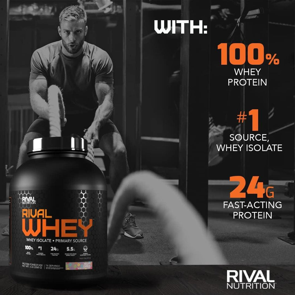 Rival Whey, Marshmallow Cereal, 2 Pound