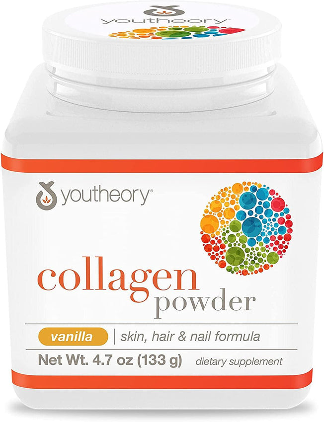 Vanilla with Biotin Collagen Powder, 4.7 Oz