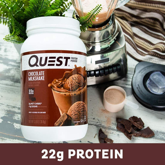 Quest Protein Powder, Vanilla Milkshake, 3Lb