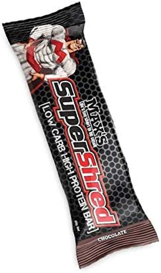 Super Shred High Protein / Low Carb Fat Burning Bars, Chocolate, Box of 12 X 60G