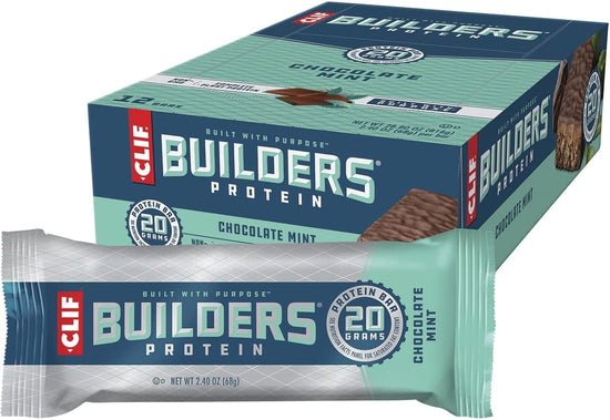 Clif Builders Bar Chocolate Mint 12X68G