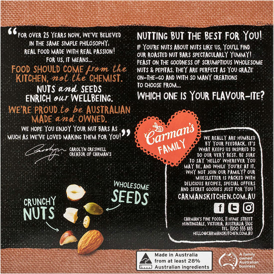 Nut Bar Almond, Hazelnut & Vanilla, 5-Pack (175G)