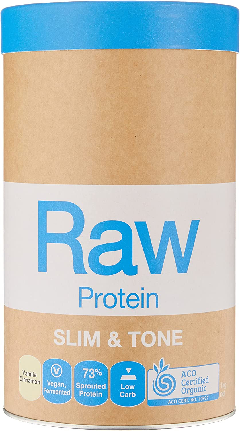 Raw Slim and Tone Protein, Vanilla and Cinnamon, 1 Kg